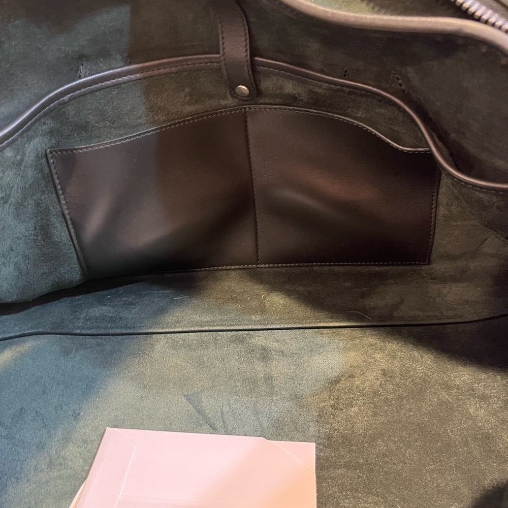 CELINE GREEN SUEDE BAG - Picture 13 of 16
